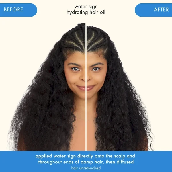 water sign hydrating hair oil for dry hair - Image 4