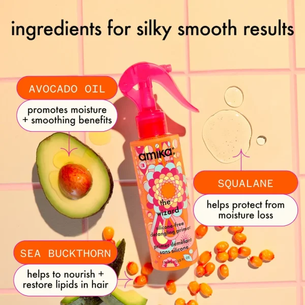 the wizard silicone-free detangling hair primer - Image 5