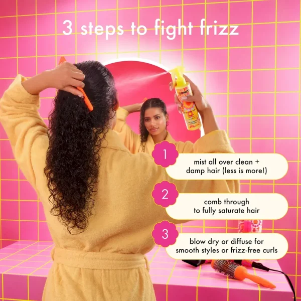super-sized frizz fighters set anti-frizz shampoo, conditioner + treatment - Image 10