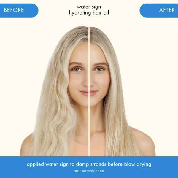 water sign hydrating hair oil for dry hair - Image 11