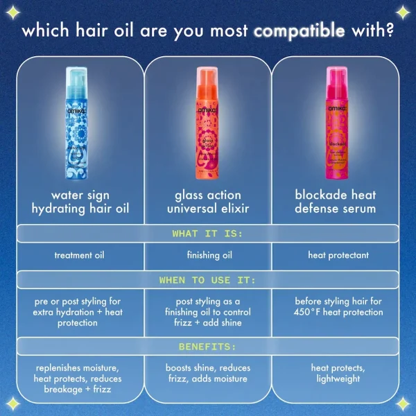 water sign hydrating hair oil for dry hair - Image 12