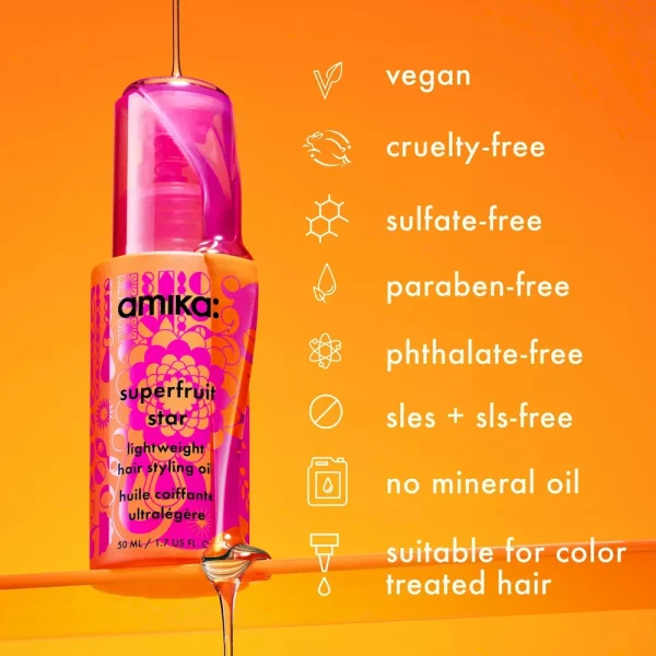 superfruit star lightweight hair styling oil - Image 14