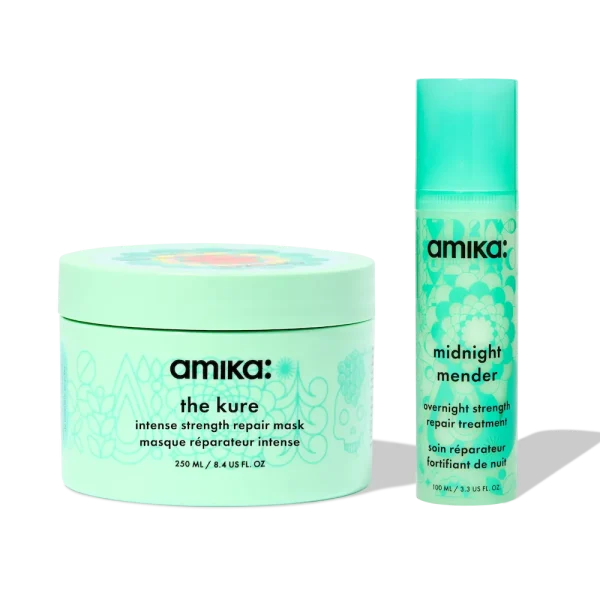 the comeback crew strengthening repair hair mask + treatment duo