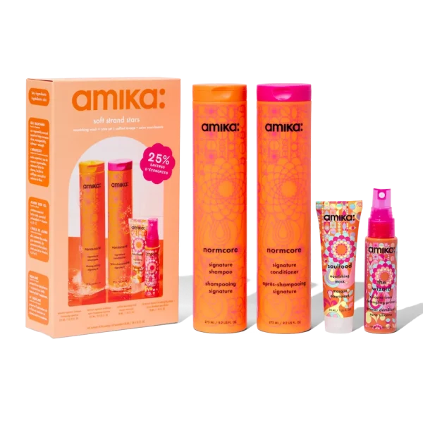 soft strand stars nourishing wash + care set